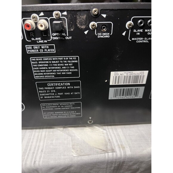 Pioneer PD-F1007 301 Disc CD Changer Player - Tested & Working - No Remote - Picture 6 of 7